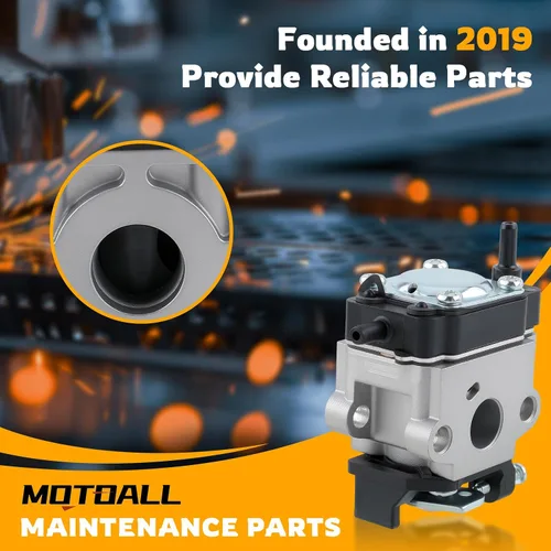 Vista 6 de MOTOALL 308480001 Carburador con Bujía Bombilla de Cebado para Recortadora Toro 51946 51947 51948 51952 51956 51957 51958 51972 51976 51977 51978