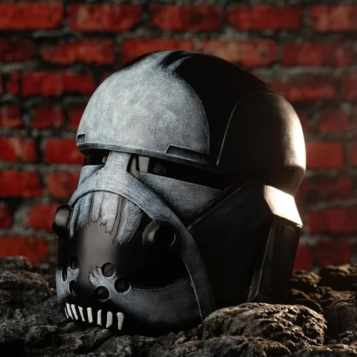 Vista 3 de Evere SW Clone Arc Commander Casco Máscara de Halloween Cosplay Colección de Accesorios