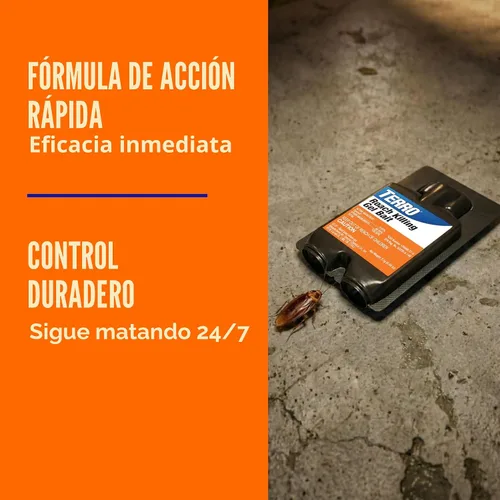 Vista 9 de TERRO Estaciones de cebo de gel para matar cucarachas, paquete de 12, cebo