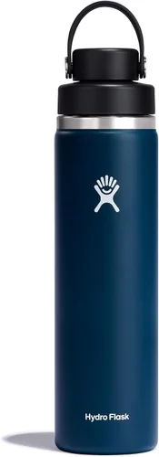 Vista 64 de Hydro Flask Botella de agua – Acero inoxidable aislado – Tapa de boca ancha para chug, antiderrames, a prueba de fugas en rocío de 40 onzas Dew