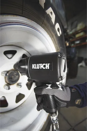 Vista 8 de Klutch Llave de impacto neumática: accionamiento de 3/4 pulgadas, 7 CFM, 1,500 pies.-Lbs. Torque