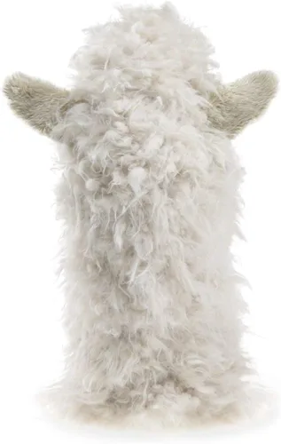 Vista 4 de Folkmanis Títere de Alpaca Escenario, Blanco (2885)