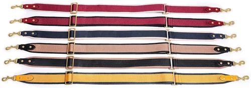 Vista 7 de GOXTECH Purse Strap Replacement Crossbody Handbag Stripe Wide Adjustable