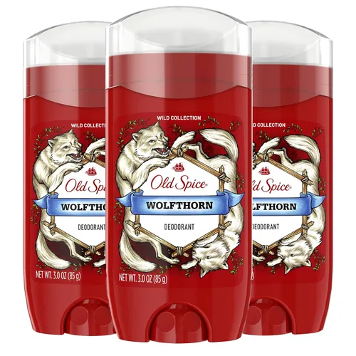 Vista 14 de Old Spice Desodorante sin aluminio para hombres, Wolfthorn, protección de 48 horas, 3 onzas cada uno, paquete de 3