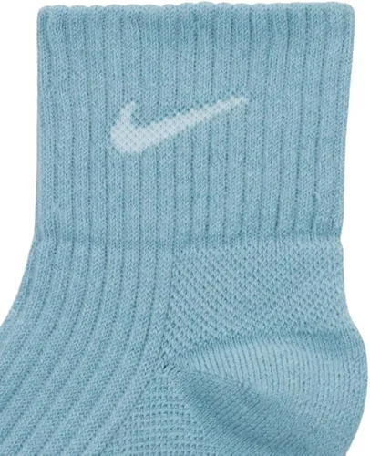 Vista 3 de Nike Calcetines tobilleros acolchados de lana para mujer (2 pares)
