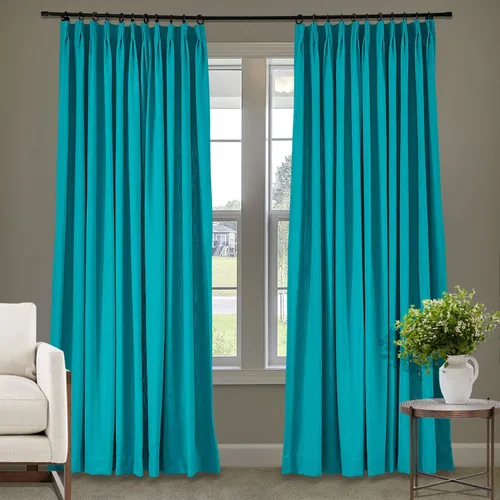 Vista 79 de Frelement Cortinas plisadas de lino de algodón de 100 pulgadas de ancho y 102 pulgadas de largo, cortinas con reducción de ruido para sala