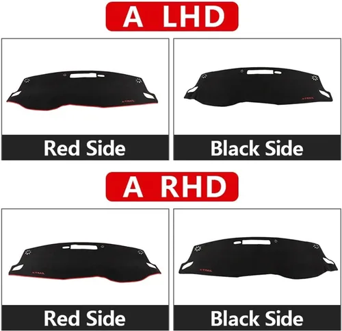 Vista 4 de Funda protectora de franela para salpicadero de automóvil, para Nissan X-Trail T33 2021 2022 2023 2024