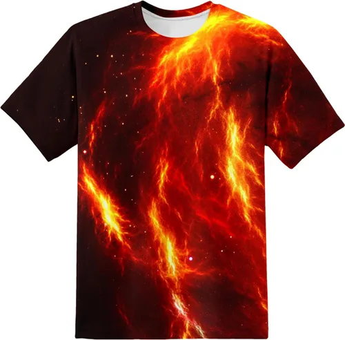 Vista 37 de Camiseta de manga corta con estampado 3D para niños y niñas de 6 a 16 años Bcm45-blanco