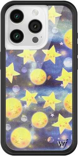 Vista 66 de Wildflower - Fundas compatibles con Apple iPhone 15 Pro Protector de goma negro, certificado de prueba de caída de 4 pies, propiedad de mujeres