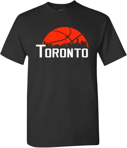 Vista 5 de Xtreme Apparrel Camiseta Team Cityscape Skyline para los fanáticos del baloncesto