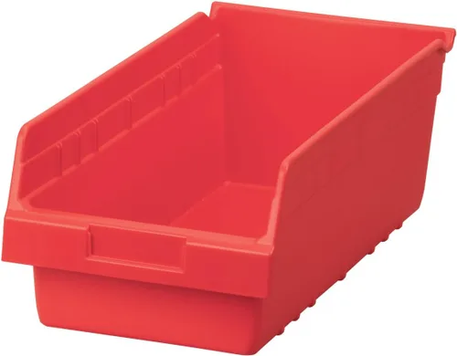 Vista 10 de Akro-Mils 30088 ShelfMax - Caja de almacenamiento de plástico para anidar, 18 pulgadas de largo por 8 pulgadas de ancho por 6 pulgadas de alto, Azul