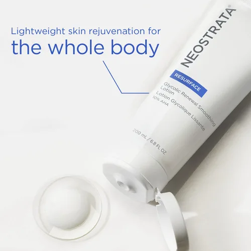 Vista 3 de NEOSTRATA GLYCOLIC RENEWAL Loción suavizante ligera rejuvenecimiento de la piel para cara, cuerpo y manos, sin aceite, sin fragancia, 6.8 onzas