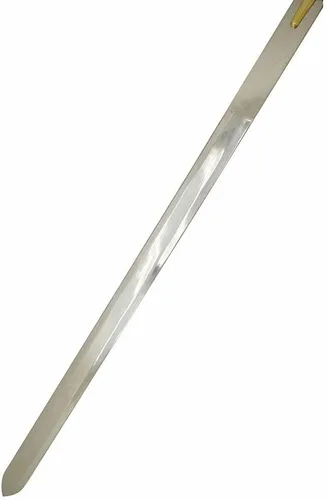 Vista 5 de Medieval Warrior Fantasy Claymore - Espada real con funda de cuero negro