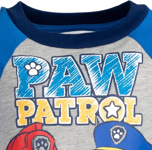 Vista 4 de Paw Patrol Marshall Chase Rubble - Paquete de 2 camisetas
