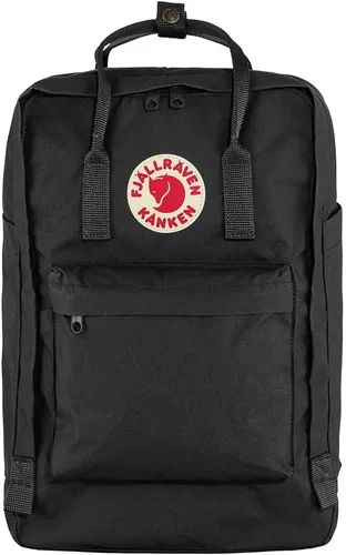 Vista 4 de Fjällräven Kanken - Mochila para laptop de 17", negra, talla única (23525)