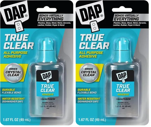 Vista 9 de DAP RapidFuse Ultra Clear - Adhesivo multiusos transparente, 1.67 oz (7079800180)