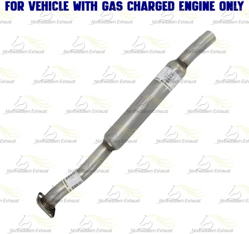 Vista 4 de Kit de sistema de escape de resonador, tubo intermedio y silenciador compatible con Subaru Crosstrek 2016-2017, XV Crosstrek 2013-2015 y Impreza