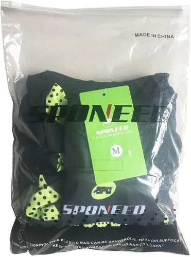 Vista 7 de sponeed - Mallas de ciclismo para hombre, acolchadas, 4D, para ciclismo de carretera