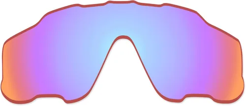 Vista 23 de Lentes de repuesto para gafas de sol Oakley Jaw-breaker OO9290 - Confirm Fit Resistente a los arañazos Abrigo de espejo negro polarizado