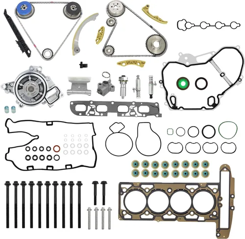 Vista 8 de Kit de cadena de distribución Ecotec 2.4 12680750 para 2010-2015 Chevy Equinox, GMC Terrain, Buick Verano, Pontiac, Saab, Saturn 2.0 2.2 2.4L.