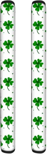 Vista 26 de DISNIMO Juego de 2 fundas para manijas de puerta de refrigerador con diseño floral de mariposa azul, protector de decoración de electrodomésticos