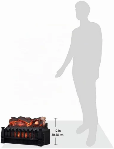 Vista 7 de Juego Duraflame ElectricLog, calentador eléctrico.
