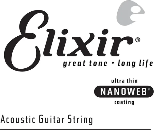 Vista 14 de Elixir, cuerdas de bronce para guitarra acústica 80/20 con recubrimiento Polyweb, extralivianas (.010-.047)
