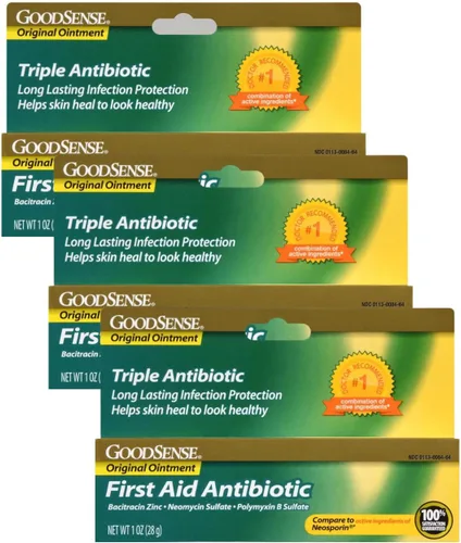 Vista 10 de Pomada antibiótica triple GoodSense, 1 oz