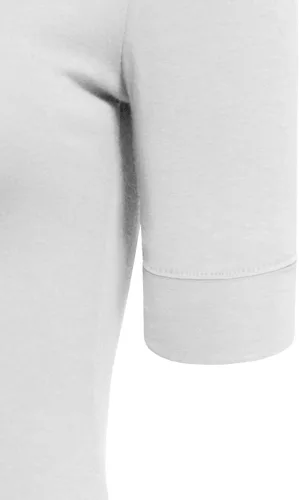 Vista 4 de Camisetas básicas casuales de manga media 34 con cuello en V para niña