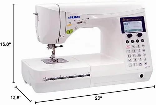Vista 4 de Juki HZL-F600 Máquina de coser y acolchar de computadora de tamaño completo