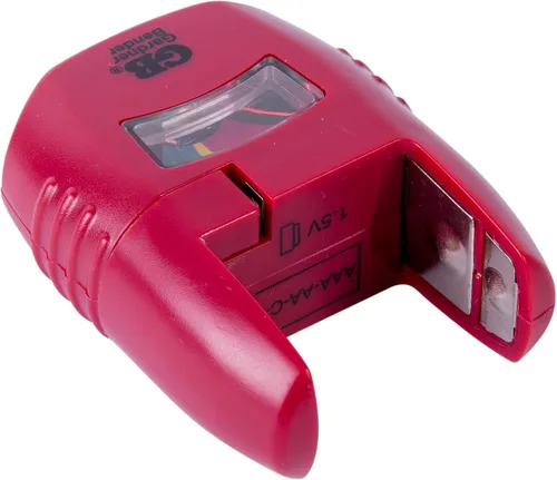 Vista 2 de Gardner Bender GBT-3502 Comprobador de baterías analógicas domésticas, brazo extensible, indicador de fácil lectura, pruebas pilas AA AAA C D 9V