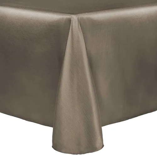 Vista 34 de Ultimate Textile Majestic - Mantel ovalado reversible Shantung Satin (60 x 144 pulgadas), color amarillo claro