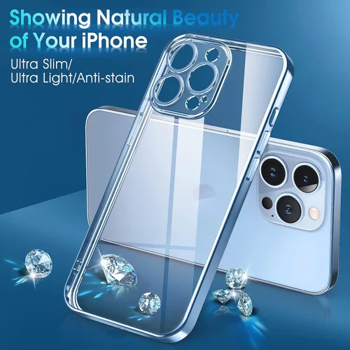 Vista 323 de Supdeal Funda cristalina transparente para iPhone 11, [No se amarillea] [Protección de la cámara] [Probado contra caídas de grado militar] Funda