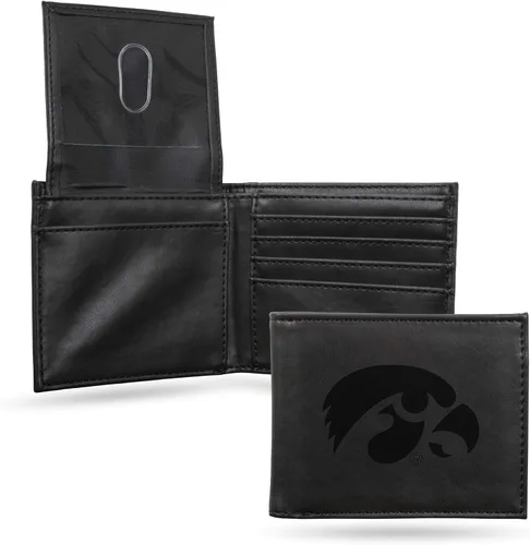 Vista 65 de NCAA Rico Industries Cartera Billetera con Grabado Láser Cartera Billetera con Grabado Láser - Diseño Delgado - Gran Regalo