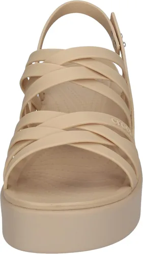 Vista 3 de Crocs Brooklyn - Cuña baja con tiras