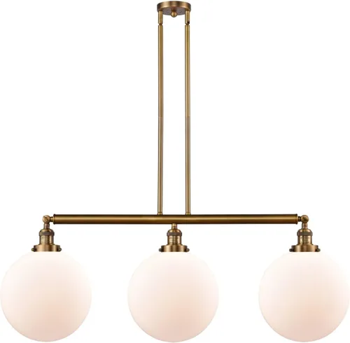 Vista 55 de Innovations 209-SN-HFS-82-SN-LED Colgante Isla LED de Franklin Restoration Collection 9.00 pulgadas Níquel