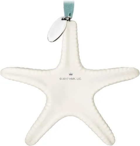 Vista 5 de Hallmark Recuerdo 2017 Remembering Always Starfish Bereavement - Adorno navideño de porcelana prémium