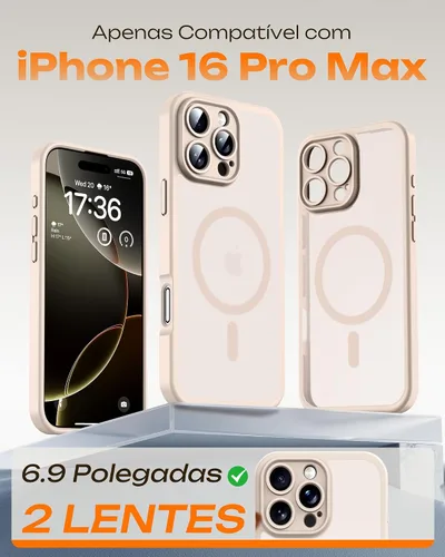 Vista 182 de TOCOL Funda para iPhone 11, compatible con Magsafe, protección completa de cámara, imanes integrados, protección contra caídas, funda translúcida