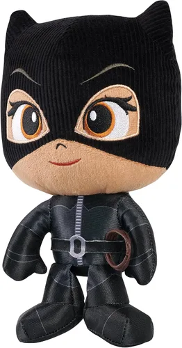 Vista 4 de The Batman™ y Selina Kyle - Juguetes de peluche pequeños de 11 pulgadas, paquete de 2, The Batman™ Movie, juguetes para niños a partir de 3 años