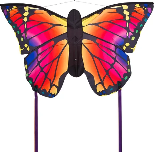 Vista 7 de HQ Kites L - Cometa de mariposa, cometa de una sola línea de 51 pulgadas con cola