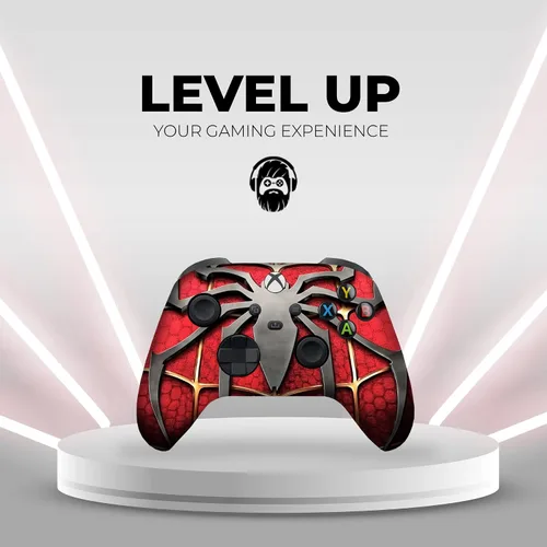 Vista 6 de DreamController Original X-box Wireless Controller Special Edition Customized Compatible with X-box One SX-box Series XS & Windows 10 Made with