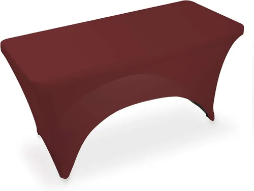 Vista 8 de Lann's Linens mantel ajustado rectangular de licra, varios colores y tamaños disponibles.