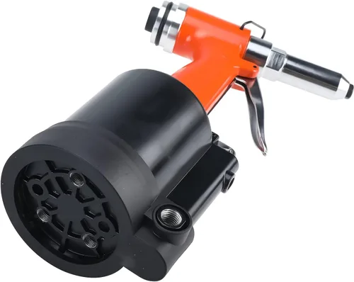 Vista 8 de Herramienta de remache neumática profesional de alta resistencia hidráulica con piezas de nariz de 1/4" 3/16" 5/32" 1/8