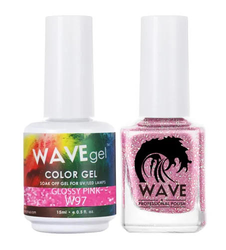 Vista 41 de WAVEGEL - Juego dúo de gel y esmalte de uñas a juego - Colección Simplicity - #P109 Blizzard I 0.5 onzas