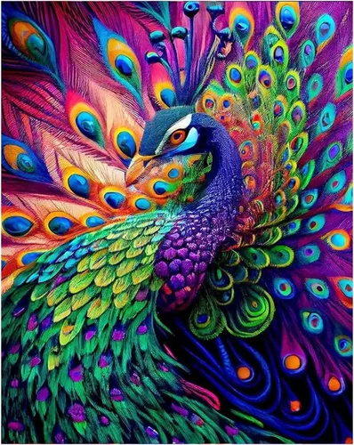 Vista 8 de KEUASDV Kits de Pintura de Diamantes para Adultos, Cardenales y Girasoles 5D Kits de Arte de Diamantes DIY Taladro Completo Puntos de Diamantes