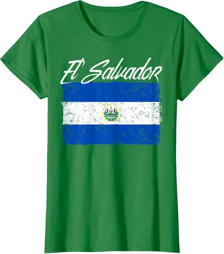 Vista 43 de Camiseta Salvadoreña Bandera El Salvador