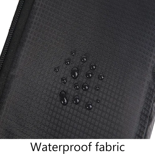 Vista 5 de Bolsa de inserción de cámara resistente al agua Estuche para cámara DSLR SLR Versión mejorada y estuche de transporte para almacenamiento de lentes