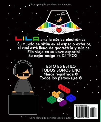 Vista 2 de Libro para colorear El mundo de LILA (Spanish Edition)