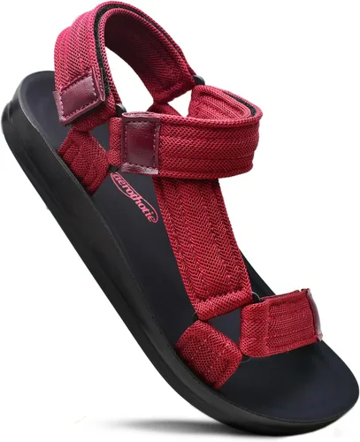 Vista 8 de AEROTHOTIC Sandalias para caminar para mujer, con soporte de arco, ligeras, deportivas, ajustables, con correa trasera, para invierno, senderismo