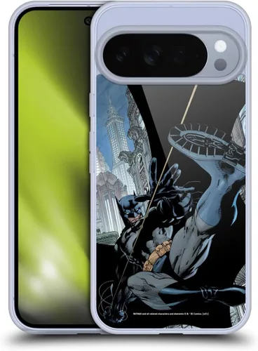 Vista 305 de Head Case Designs Funda de gel Hush con licencia oficial de Batman DC Comics #608 para cómics [protección de grado militar] compatible con Google